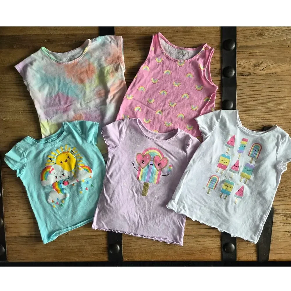 Children's Place Tee Shirt and Summer Tops Bundle sz 5T
